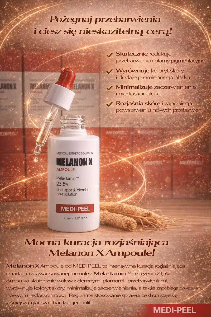 MEDI-PEEL Melanon X Ampoule serum rozjaśniające 30ml