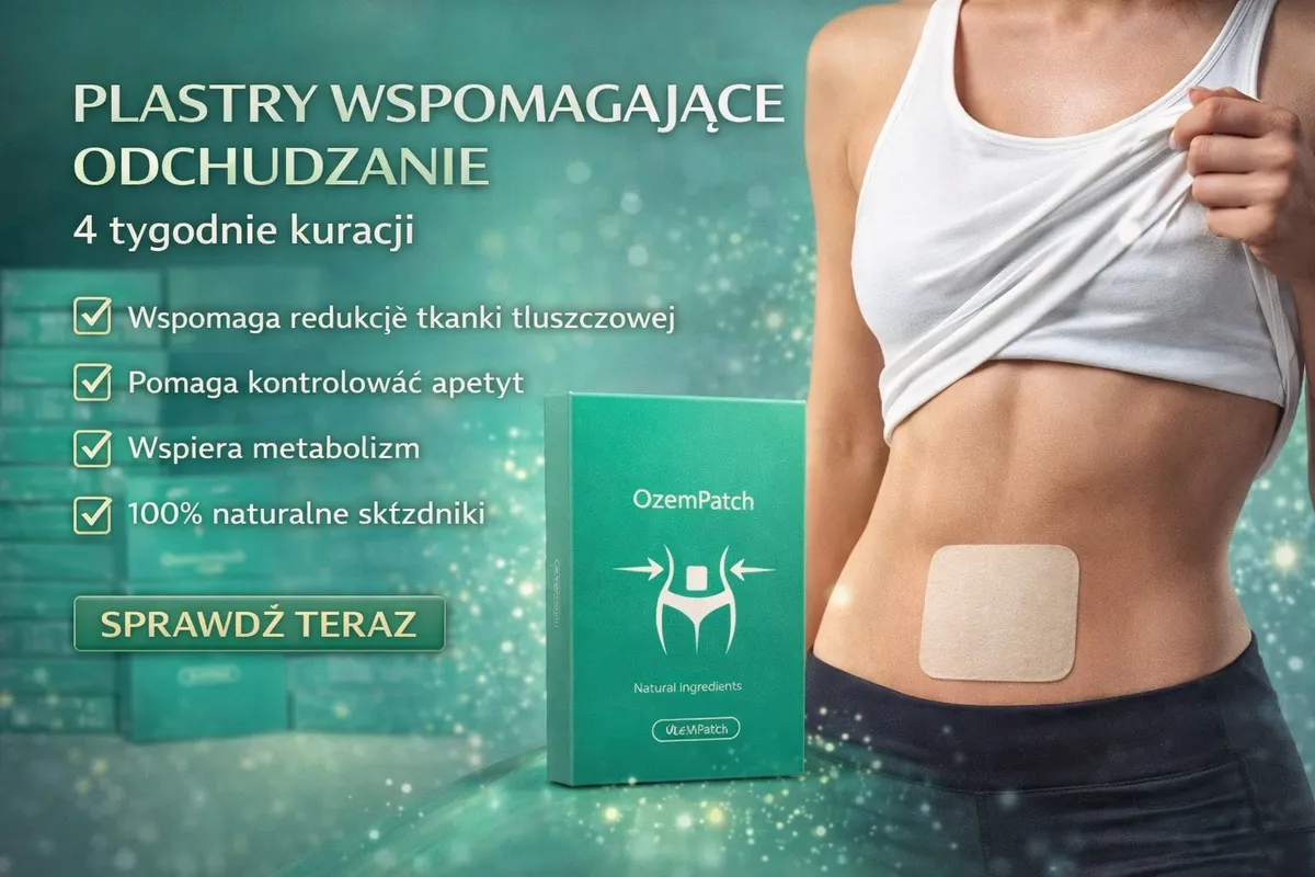 OzemPatch plastry wspomagające odchudzanie 4 tygodnie