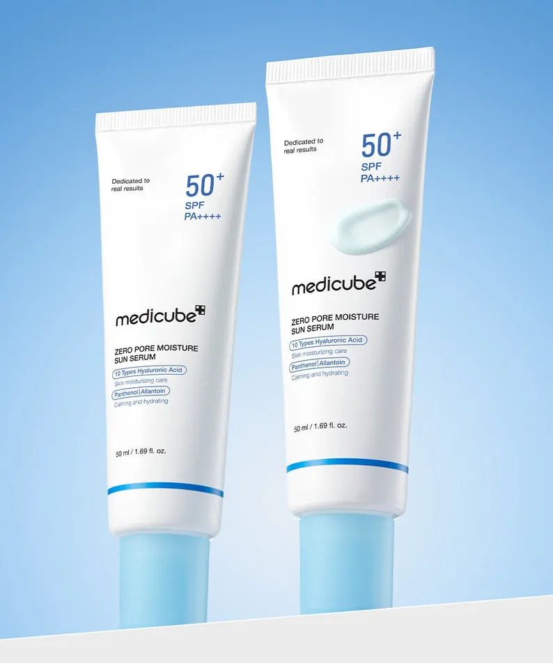 Medicube Zero Pore Sun Serum Moisture SPF50+ PA++++ 50ml