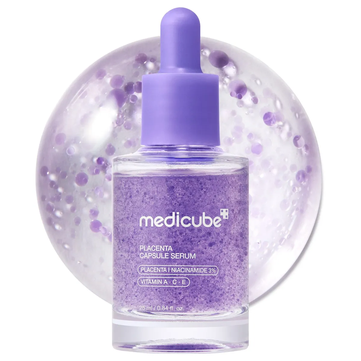 MedCube Placenta Capsule Serum 25ml Niacynamid 3%