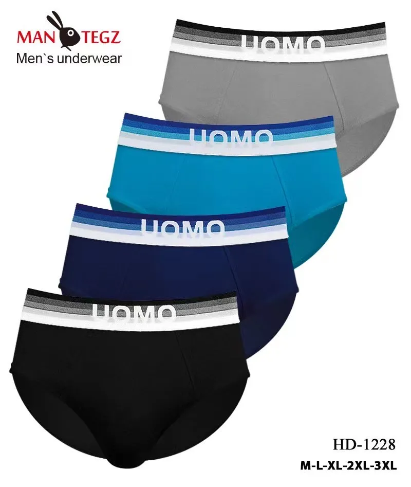 Męskie slipy Man Tegz HOMO multikolor M-L-XL-XXL-3XL