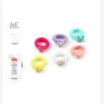 J&E Scrunchies Zwierzątka Wielokolorowe Ø12cm