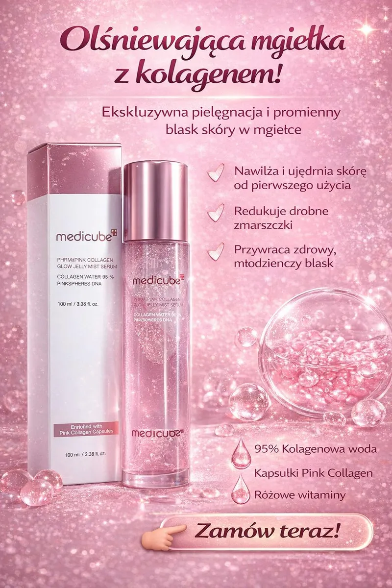 Medicube Pink Collagen Glow Jelly Mist Serum 100ml