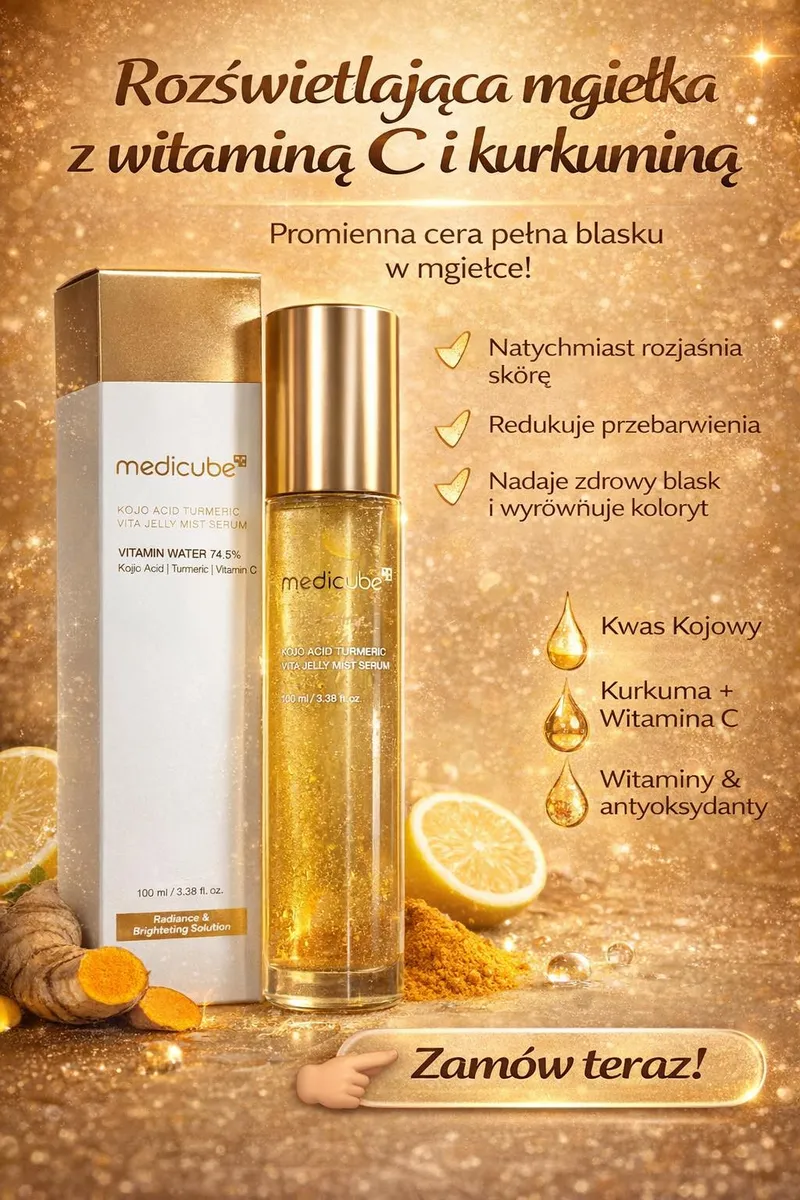 Medicube Vita Jelly Mist Serum mgiełka rozświetlająca 100ml