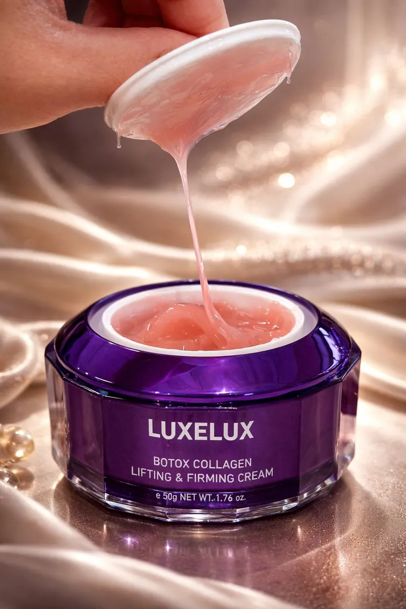 LUXELUX Botox Collagen Lifting & Firming Cream 50g z głowicą