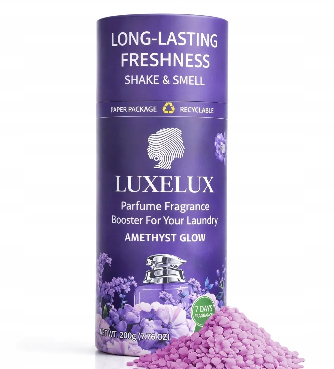 Perełki zapachowe Luxe Amethyst Glow 200g fioletowe