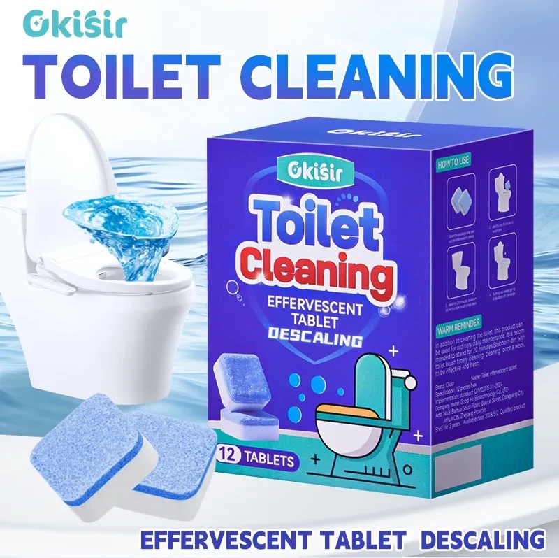 Okisir Tabletki Musujące do Czyszczenia WC 12 szt