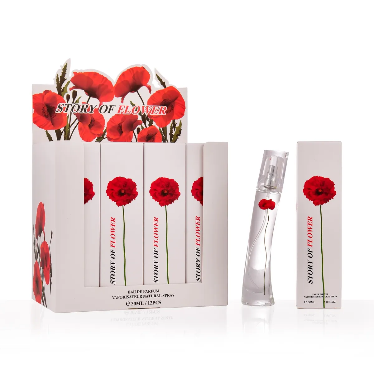 Perfumy Story of Flower Eau de Parfum 30ml Czerwony Mak