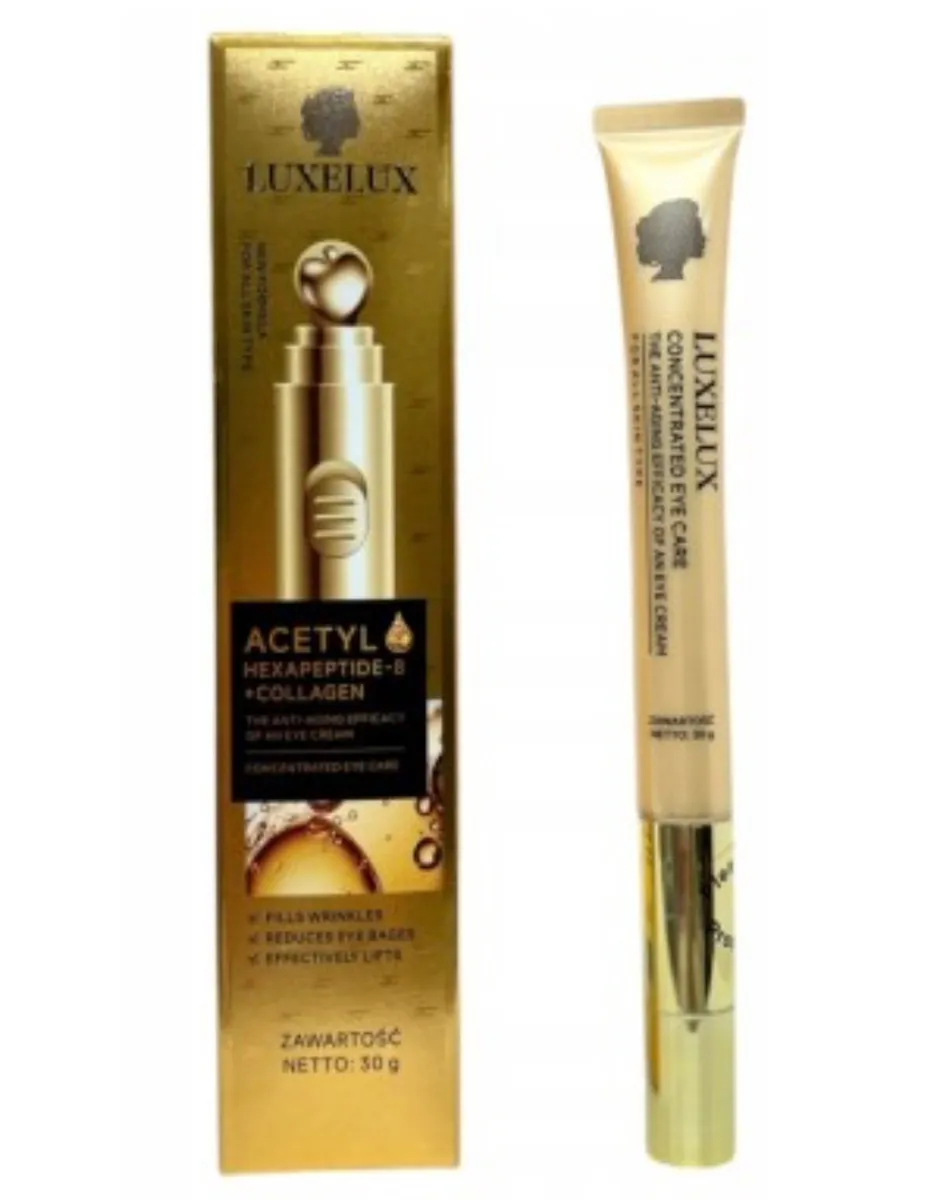 LUXELUX Krem pod oczy Anti-Aging Acetyl Hexapeptide-8 30g