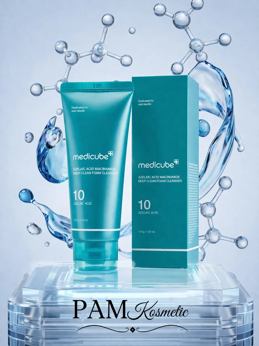 Medicube Azelaic Acid Niacinamide Deep Clean Foam Cleanser 120g