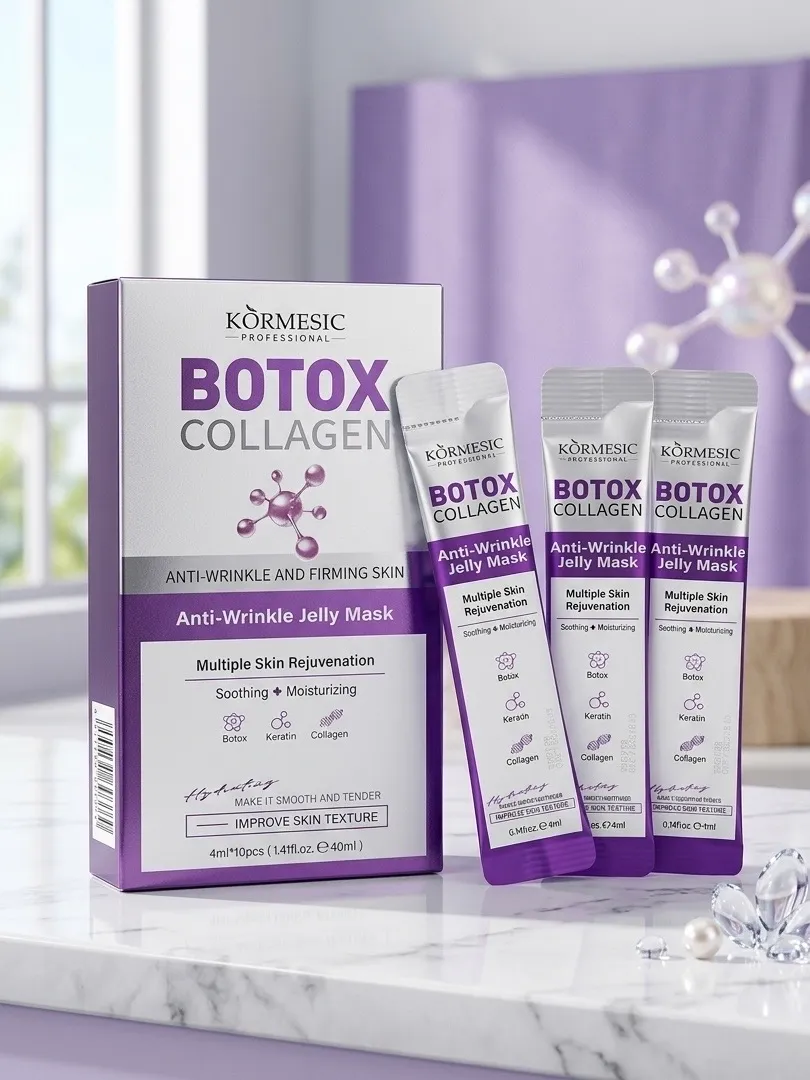 KörMesic Botox Collagen Maska Żelowa Anty-Zmarszczkowa 10x4ml
