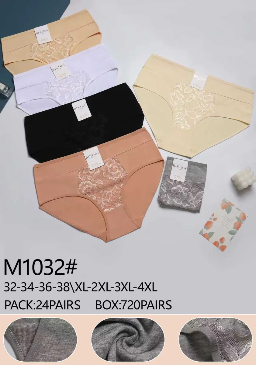 Bikini damskie Bixtra z koronką 32-4XL wielopak