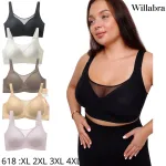 Willablabra Biustonosz Bezszwowy Plus Size XL-4XL
