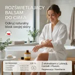 Rozświetlający Balsam do Ciała z Lukrecją Centellą Piwonią 320g