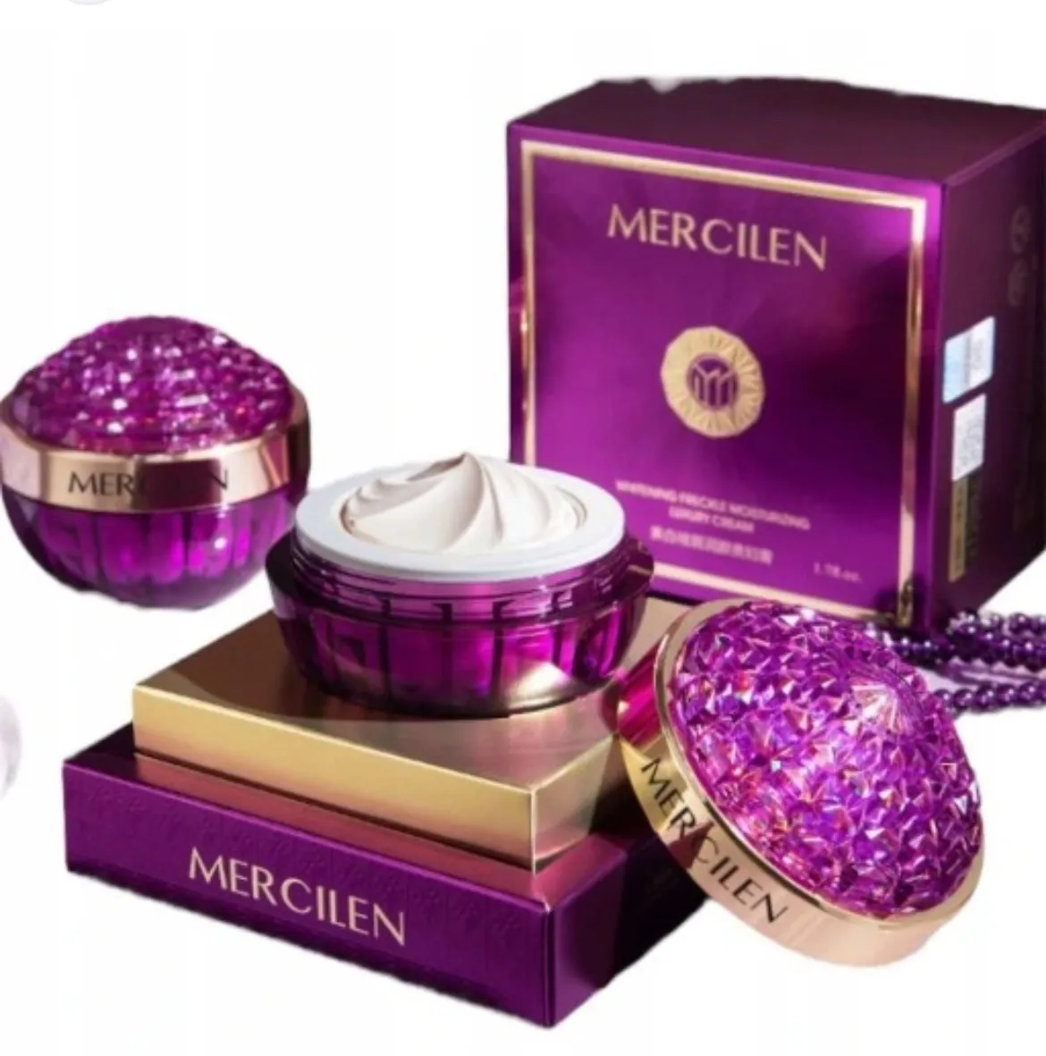 Mercilen Kolagenowy Krem Ujędrniająco-Łagodzący 50g