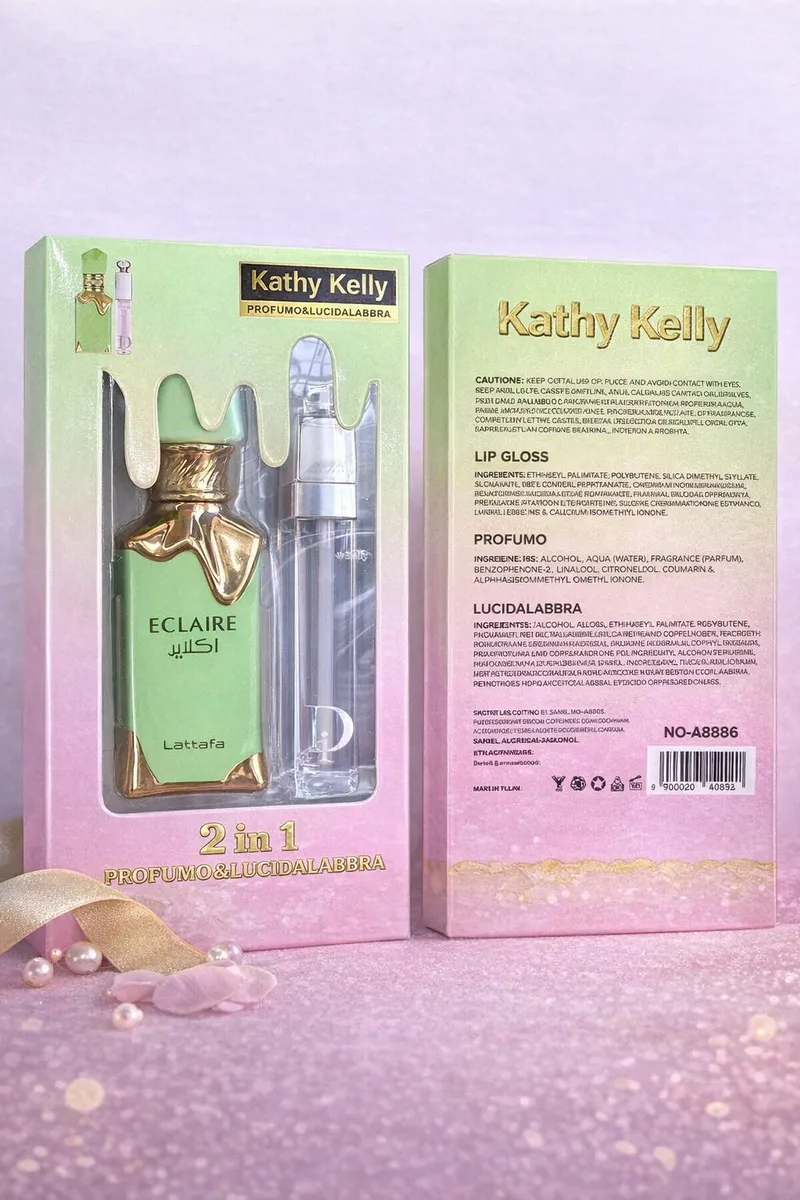 Zestaw Kathy Kelly Eclaire Perfumy 25ml + Błyszczyk 2w1