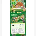 Tablica Luminous Dinozaury 30x20cm YD K10724