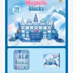 Magnetyczne klocki Where Math Science 110 szt