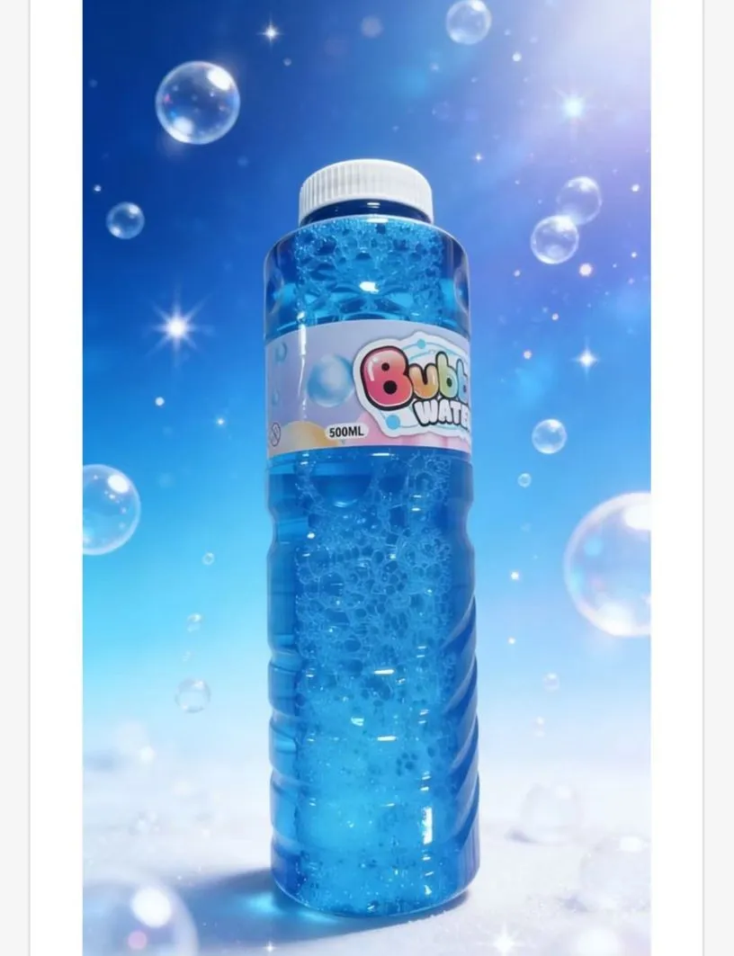 Płyn do baniek Bubble Water 500ml Niebieski