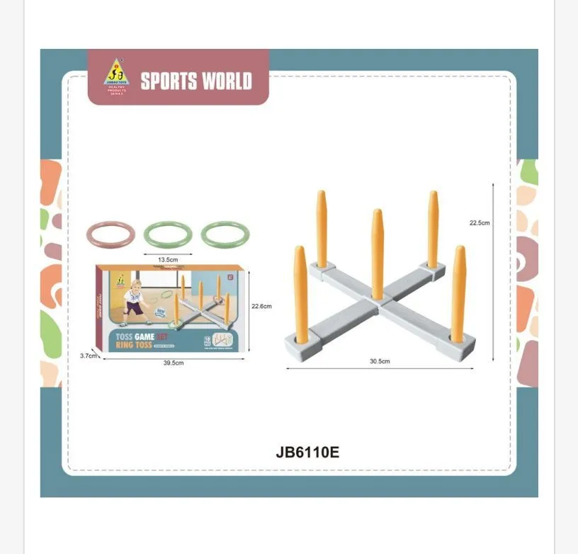 Zestaw Toss Game Ring Toss Sports World JB610E