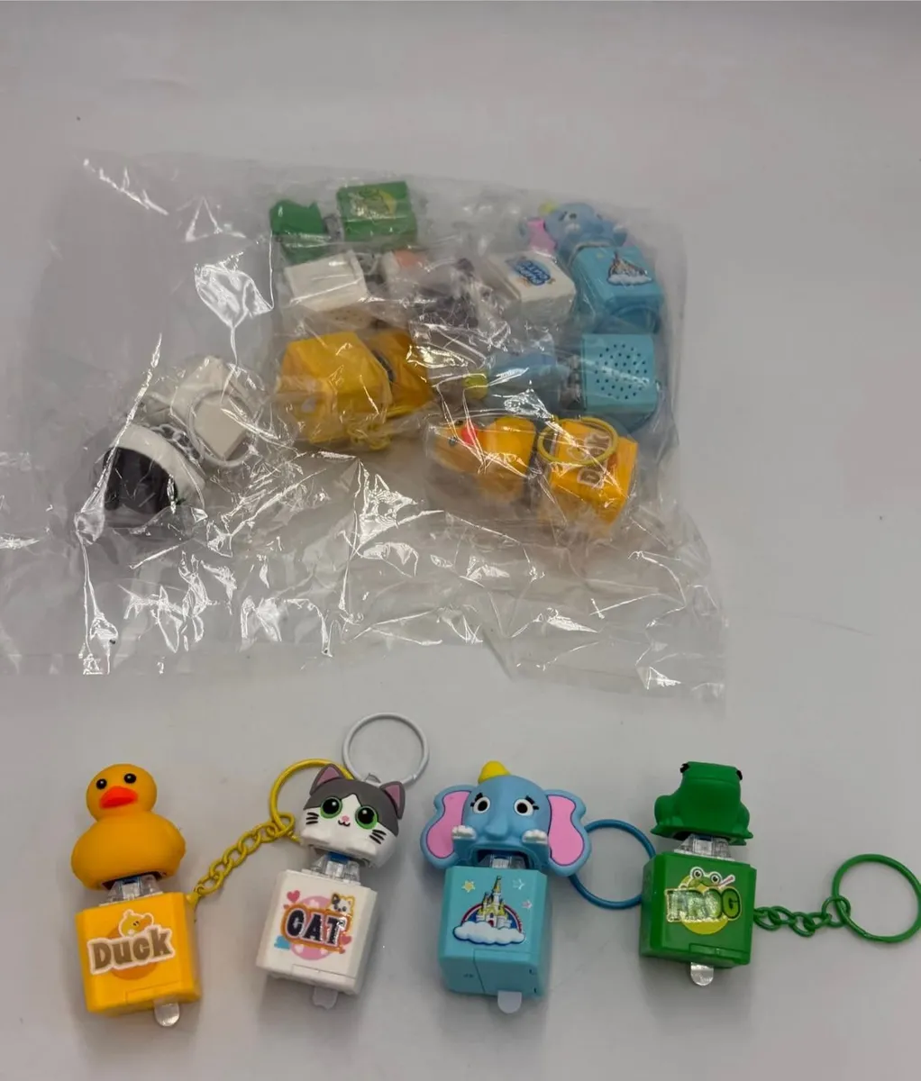 Zabawki brelok z podświetleniem zwierzątka kolorowe