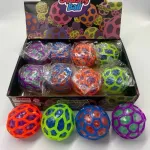 Sensoryczne Piłki Squishy Honeycomb Wielokolorowe