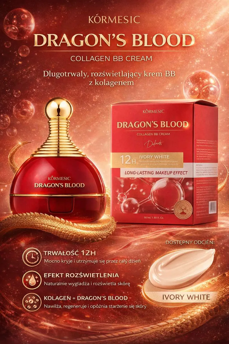 Dragon’s Blood Collagen BB Cream Ivory White 50ml