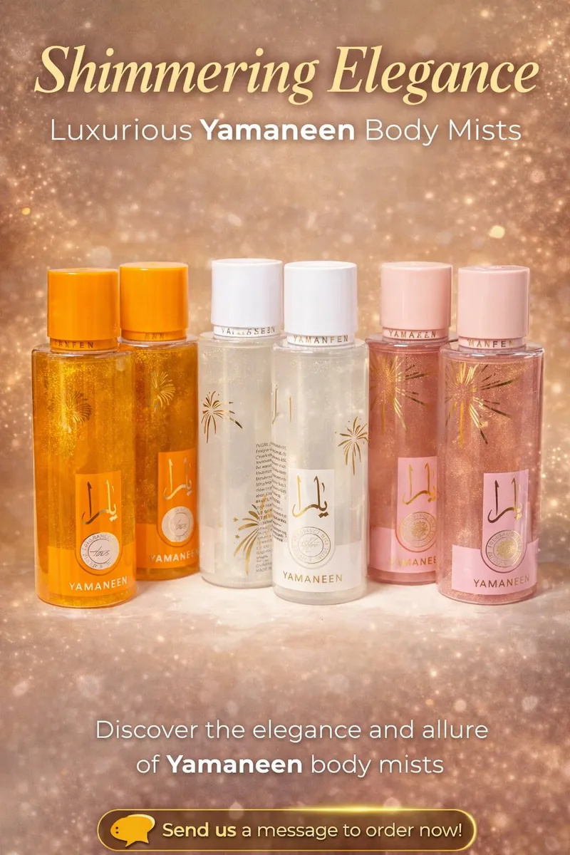 Yamaneen Błyszcząca mgiełka do ciała Shimmer