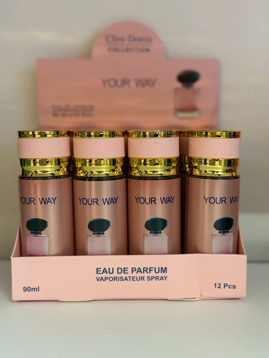 Your Way Eau de Parfum 90ml Różowo-Złoty Spray