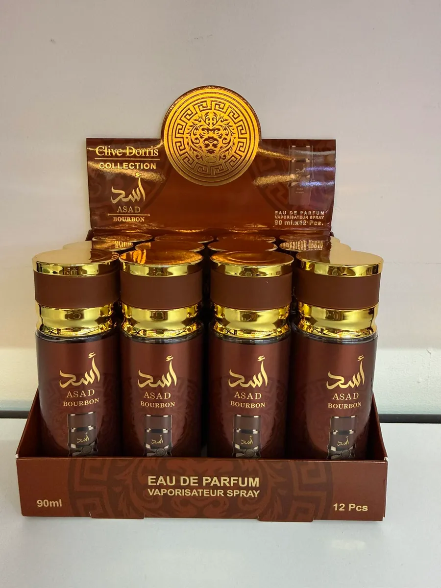 Asad Bourbon Eau de Parfum 90ml Brązowy Spray
