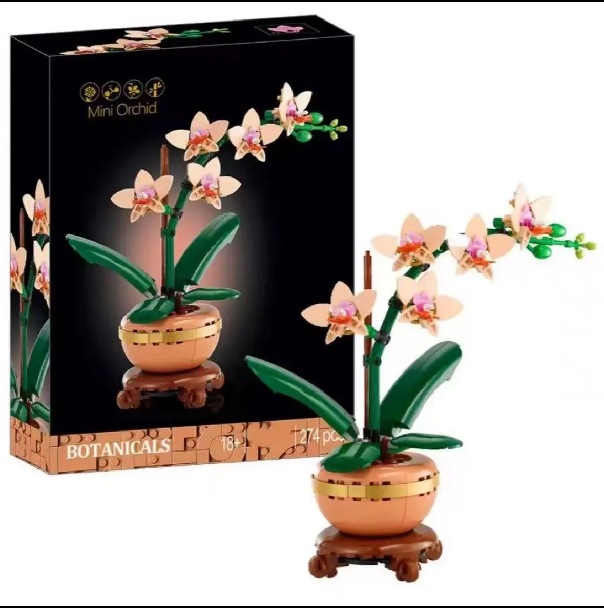 Zestaw klocków Mini Orchid Botanicals 10374