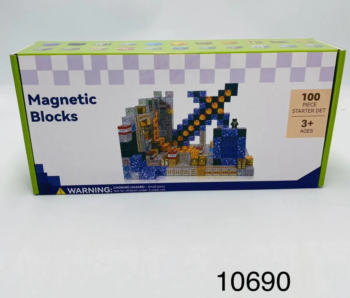 Magnetyczne klocki Minecraft Starter 100 elementów
