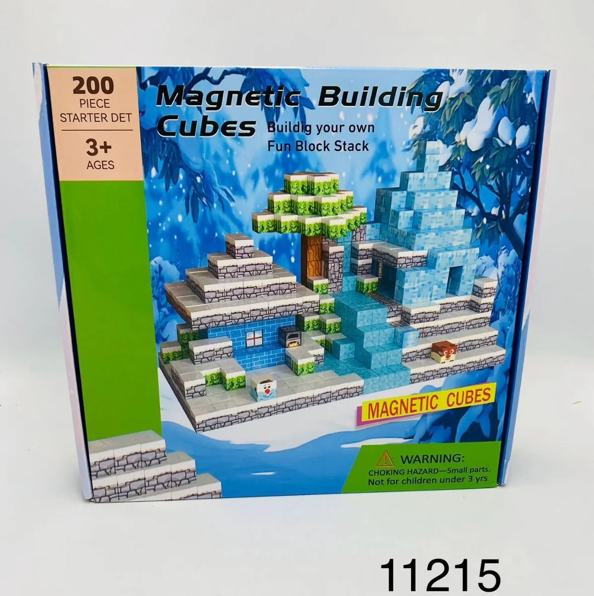 Magnetyczne klocki budujące 200 elementów Starter Set 3+