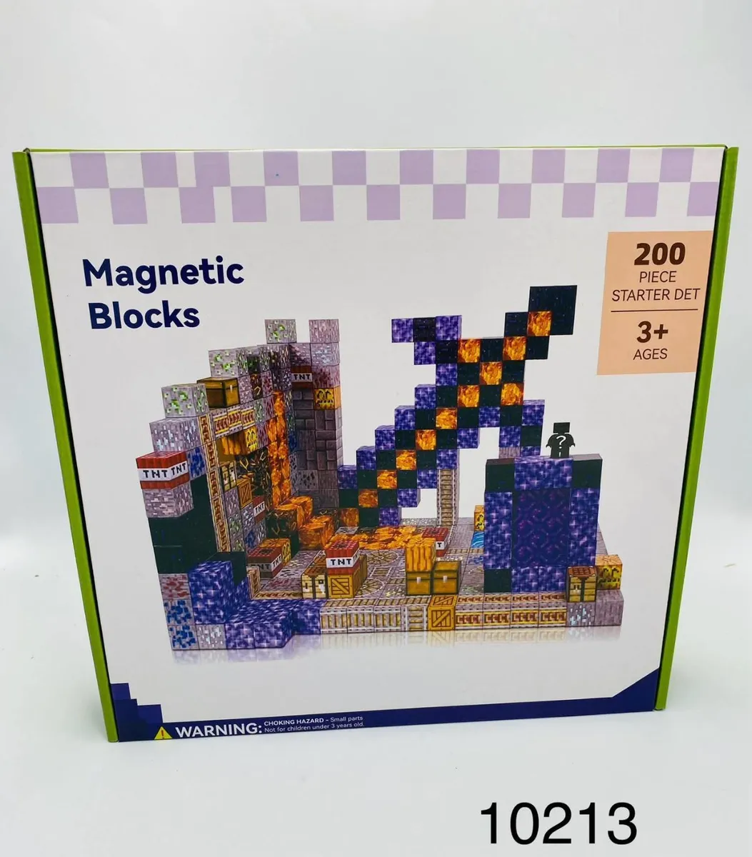 Magnetyczne klocki 200 elementów Starter Set 3+