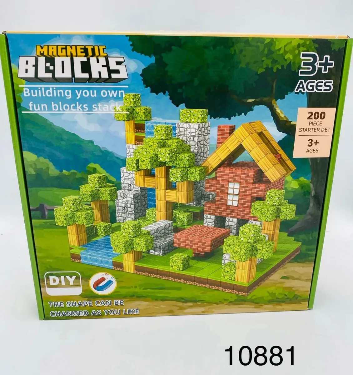 Magnetyczne klocki 200 elementów Starter Set 3+