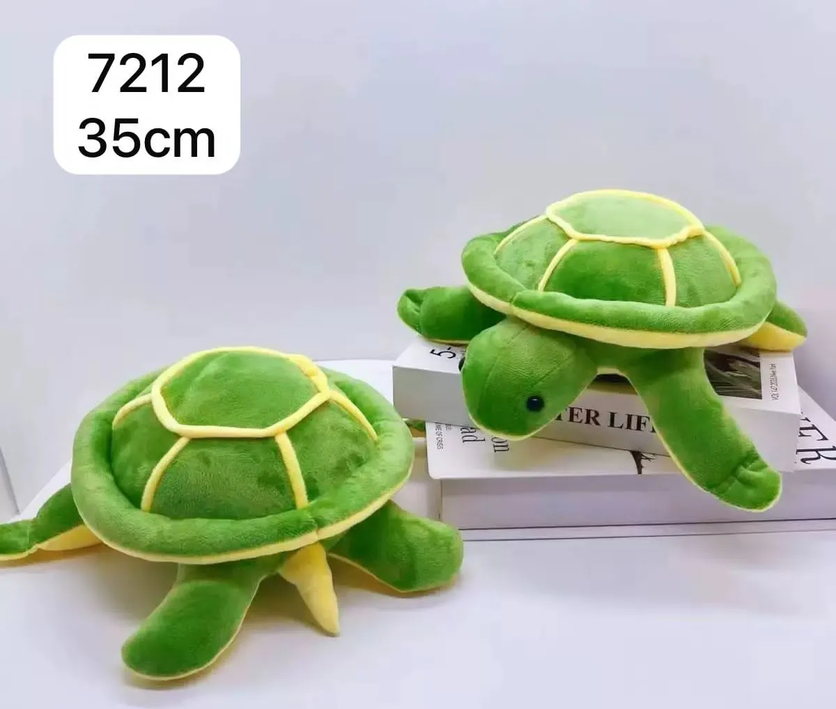 Zabawka pluszowa Żółw Zielony 35cm