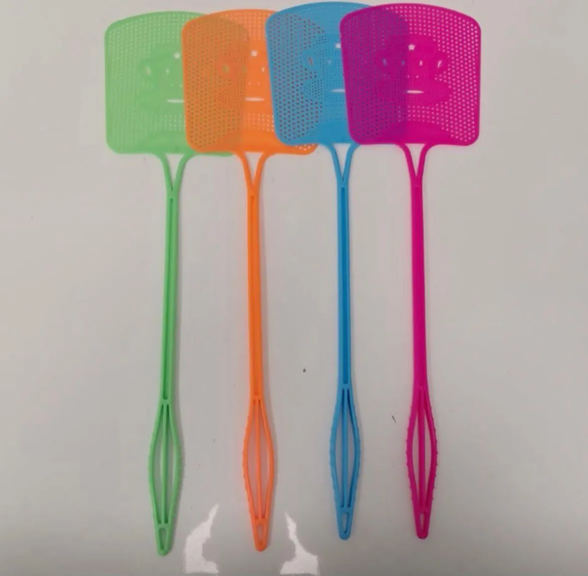 Muchołówka plastikowa neonowa 4 kolory