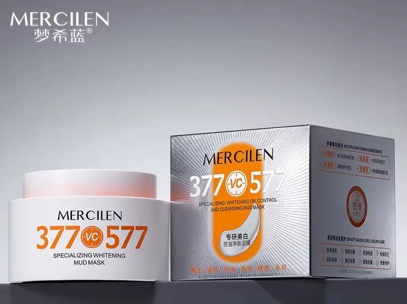 Mercilen 377VC577 Specjalistyczna Wybielająca Maska Błotna
