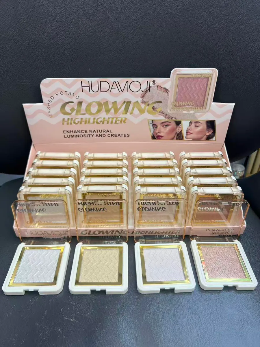 Huda Beauty Glowing Highlighter paleta 4 odcienie