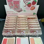 Róż i Rozświetlacz Hudawberry Strawberry 2w1