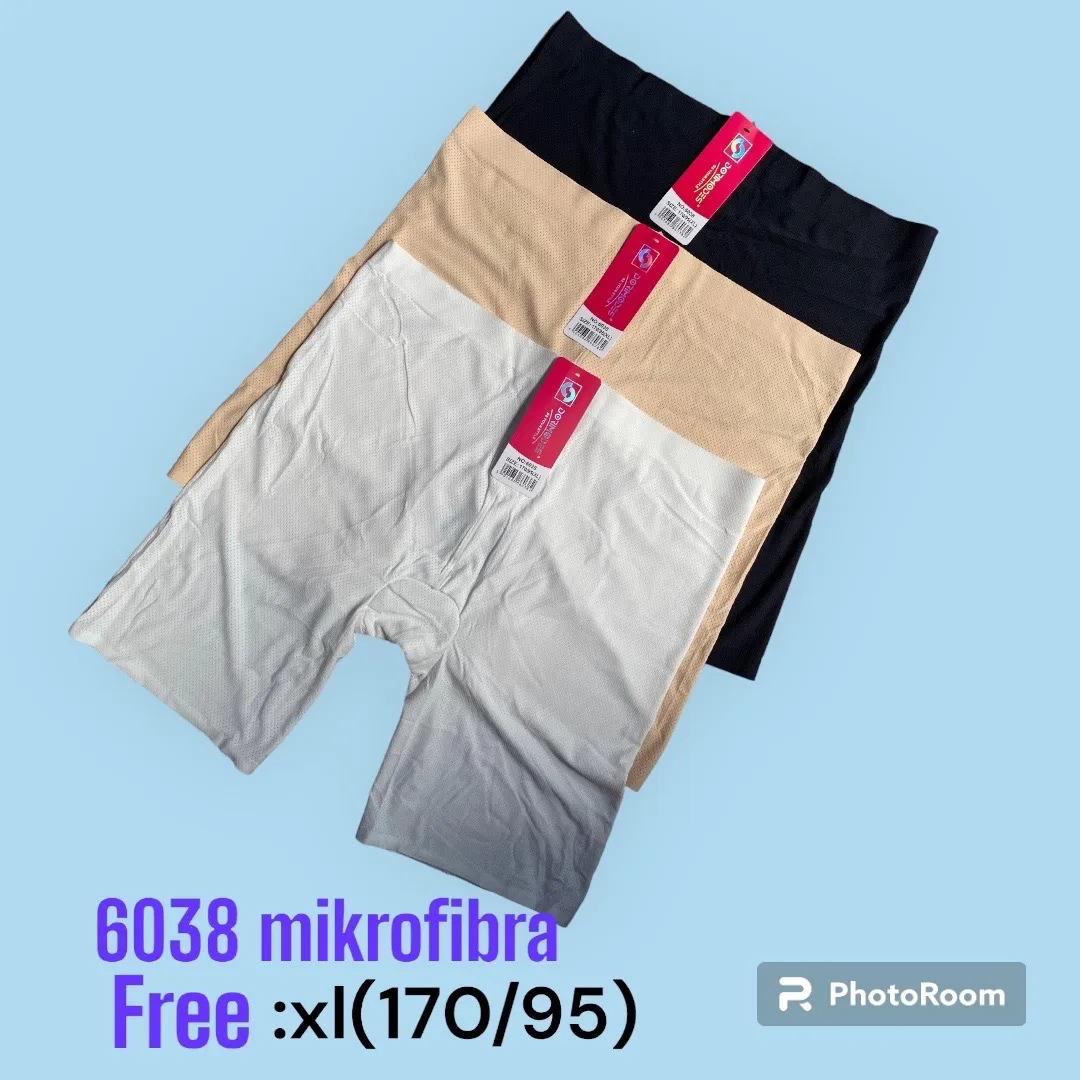 Spodenki damskie mikrofibra Free Size XL 170/95 cm 3szt