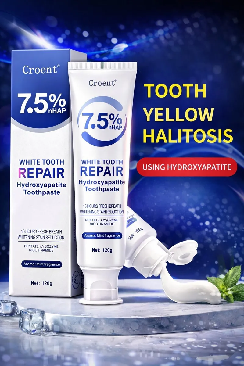 Pasta Croent 7.5% nHAP White Tooth Repair 120g Miętowa