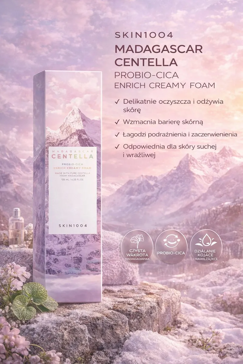 Pianka myjąca SKIN10004 Centella Probio-Cica 125ml