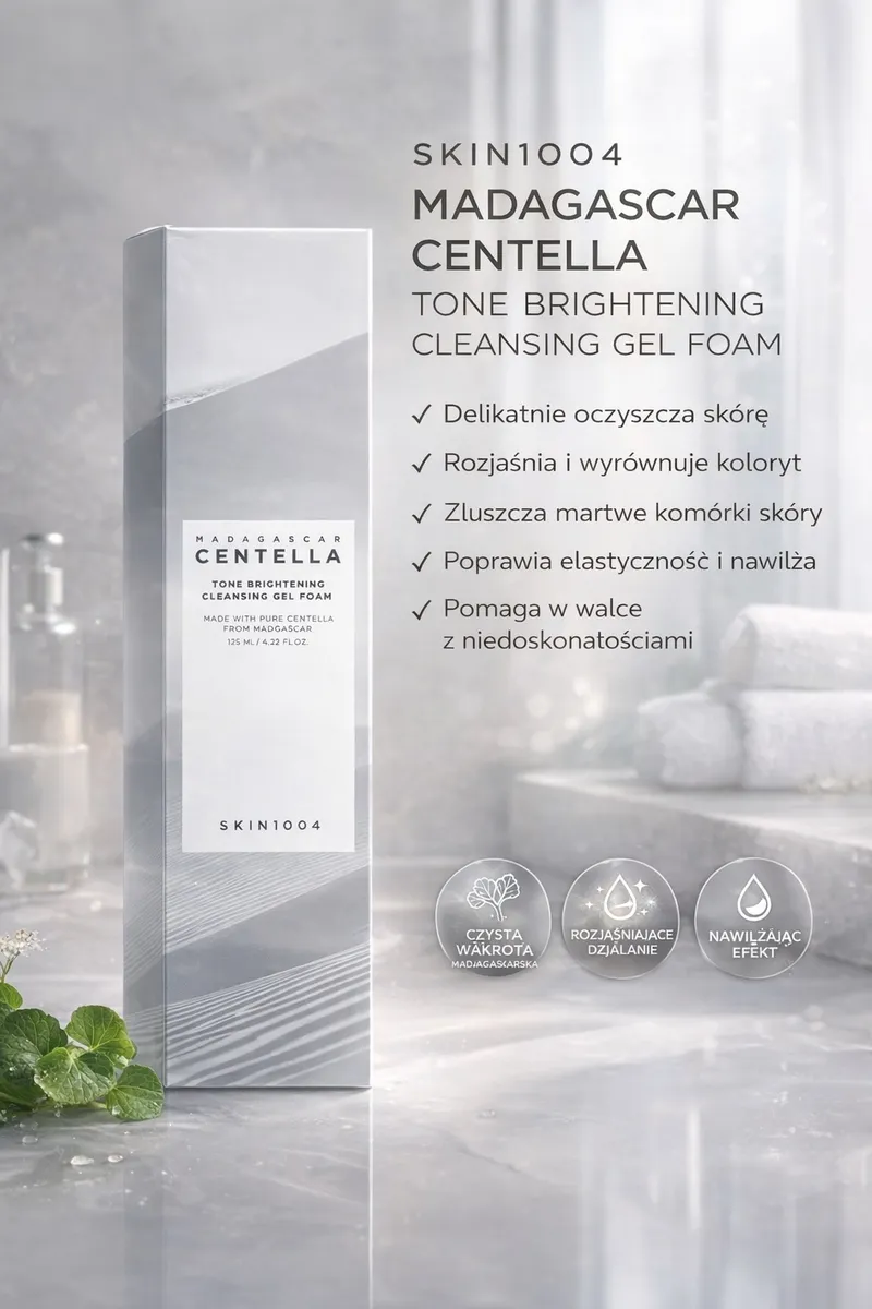 Żel myjący Centella Tone Brightening 125ml SKIN1004