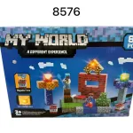 Klocki magnetyczne LED My World 82 elementy