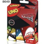 Uno Cars Gra Karciana Disney Pixar 7-10 lat