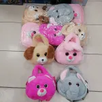 Maskotki plecaki pluszowe z uszami Mix kolorów