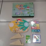 Gra edukacyjna drewniana Ohye Alarm Clock Finger Game 36+mc