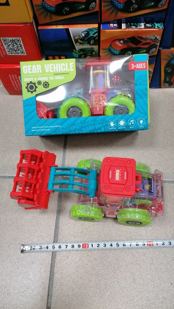 Elektryczny traktor ładowarka Gear Vehicle 3+ lat