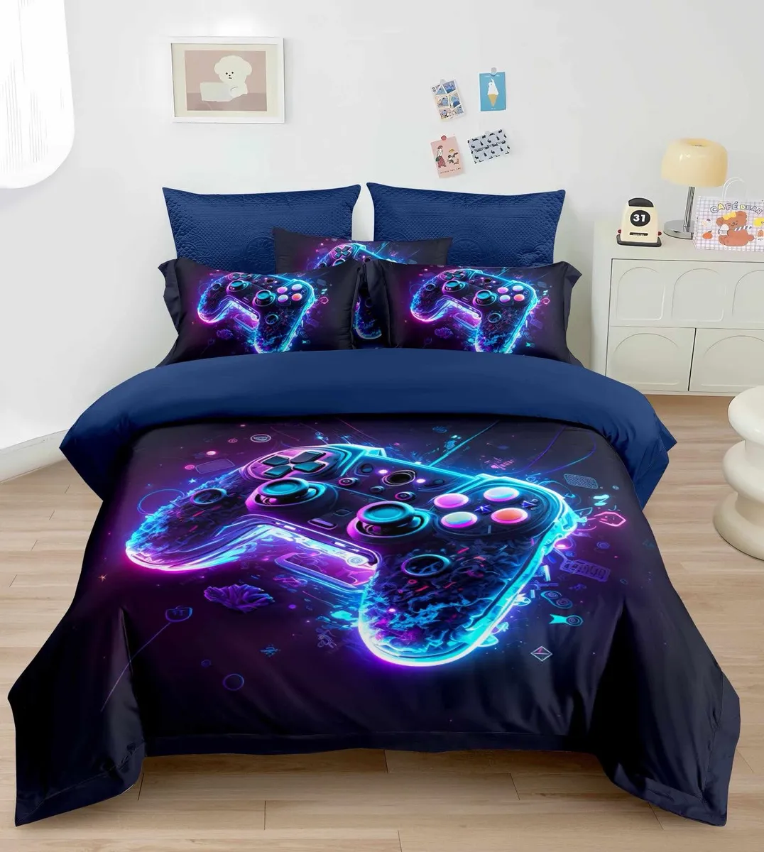 Komplet pościeli 3-częściowy Gaming 160x200cm